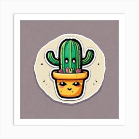 Cactus 7 Art Print