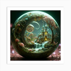 Fairytale Castle 4 Art Print