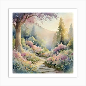 Path To The Forest Art Print