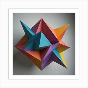 Geometric Spectrum Art Print