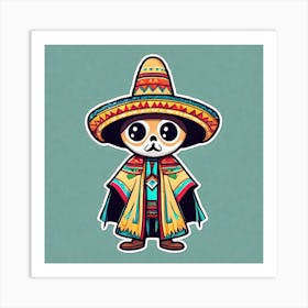 Mexican Cat 1 Art Print