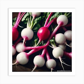 Radishes 36 Art Print