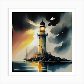 Lighthouse Art Print