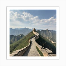 Great Wall Of China Art Print