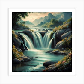 Waterfall Art Print