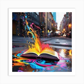 Book Art Art Print