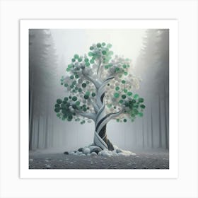 Tree In The Forest 21 Art Print