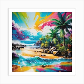 Tropical Paradise 4 Art Print