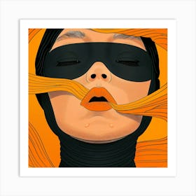 Sexy Woman Art Print