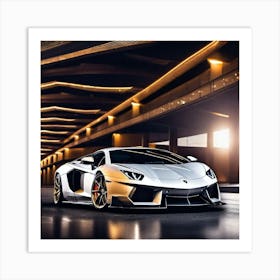 Lamborghini 52 Art Print