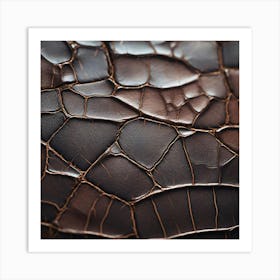 Leather Texture Art Print