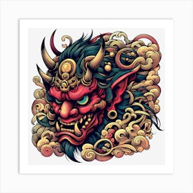 Oni S Wrath 11 Art Print