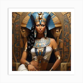 Egyptian Queen Art Print