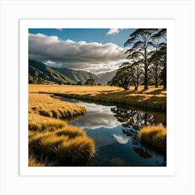 Taupo, New Zealand Art Print