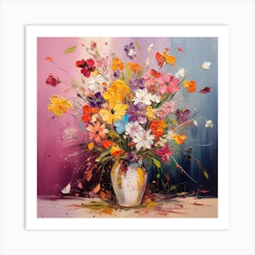 Flowers In A Vase 10 Art Print