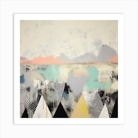 Abstract Landscape Painting 6 Art Print