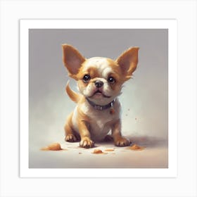Cute Dog Nursery Art Print (3) Art Print