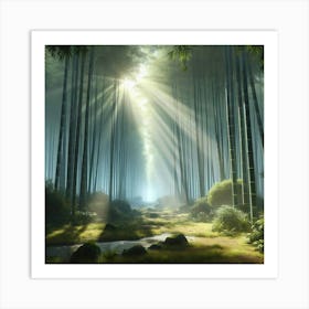 Bamboo Forest 5 Art Print