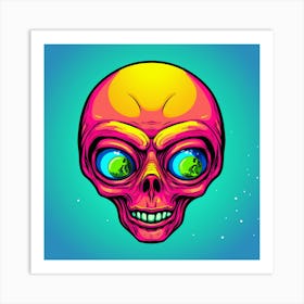 Alien Logo 5 1 Art Print