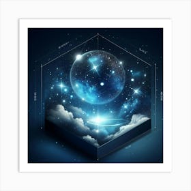 Galaxy In A Box Art Print