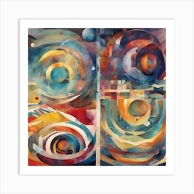 Abstract Painting 1 Art Print