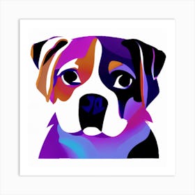 Boxer Dog Art Print