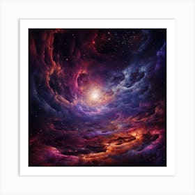 Nebula Art Print