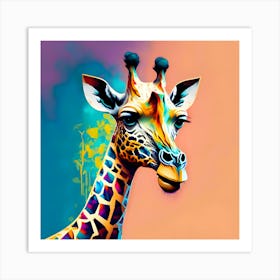 Giraffe No.1 Art Print