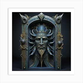 Elvish Door Art Print