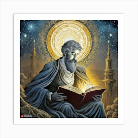 Book Of Genesis 1 Art Print