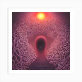 Entrance To Hell Art Print