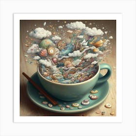 Tea Art 294 Art Print