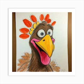 Thanksgiving Turkey 2 Art Print