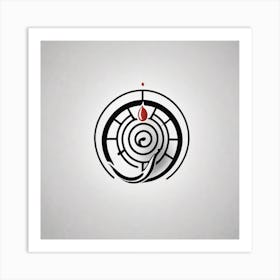 Last Airbender Logo Art Print