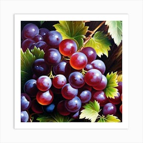 Grapes 2 Art Print