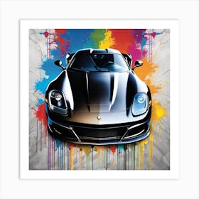 Car Painting 9 Art Print