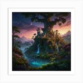 Fairytale Forest 10 Art Print