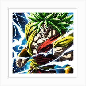 Dragon Ball Super 17 Art Print