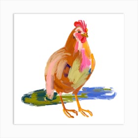 Chicken 07 Art Print