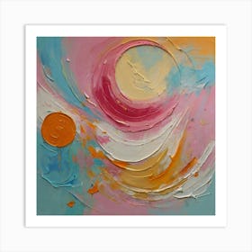 Abstract Painting 4 Art Print