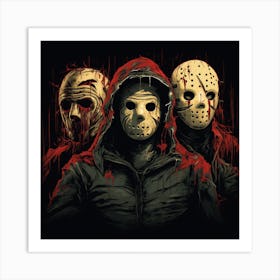 Friday The 13th 2 Art Print