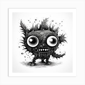 Monster Illustration Art Print