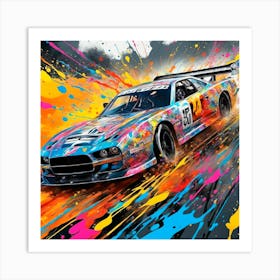 Nissan Nissan Gtr Art Print