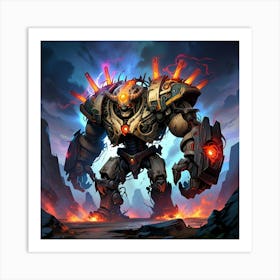 Battle For Azeroth Art Print