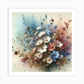 Flowers Art Print