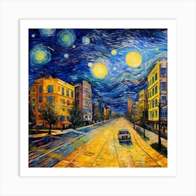 Starry Night 13 Art Print