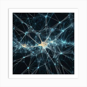 Neural Network 2 Art Print