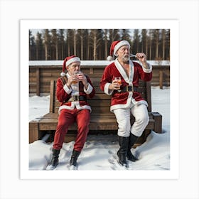 Santa Claus Art Print