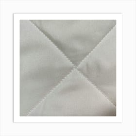 White Quilt 2 Art Print