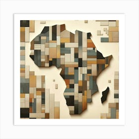 Pan-African Lines Art Print